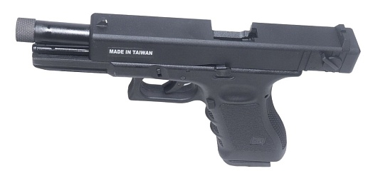 KJW Пистолет Glock 18, грингаз, резьба под глушитель (kp-18-tbc)