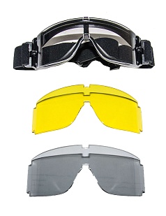 Очки Kingrin X800 прозрачная линза (ma-33-bk-l)