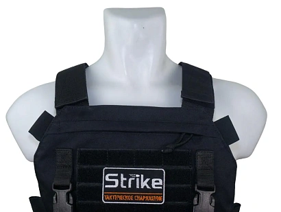 Плечевые подушки Strike, черный