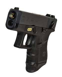 WE Пистолет Glock 26, gen.4, greengas (gp622b)