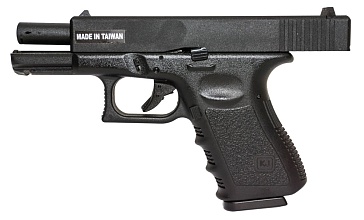 Пистолет KJW Glock 23 greengas (kj-g23mtl) kp-23