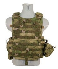 Плитоносец EMERSON LBT 6094A, A-TACS FG Camo (EM7440G FG) с подсумками