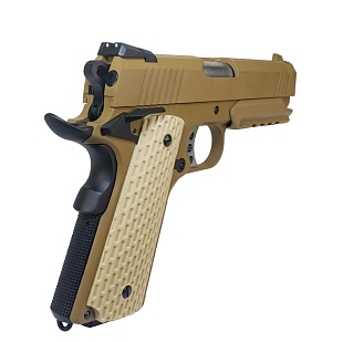 WE Пистолет Colt Desert Warrior 4.3, GreenGas, tan (WE-E011-T)