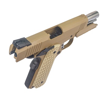 WE Пистолет Colt Desert Warrior 4.3, GreenGas, tan (WE-E011-T)
