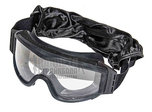 детальное фото Очки 3 сменных линзы черные интернет-магазин "Планета страйкбола"