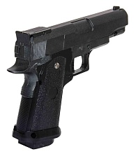 Galaxy Пистолет COLT 1911 PD mini с глушителем, спринг (g10a)