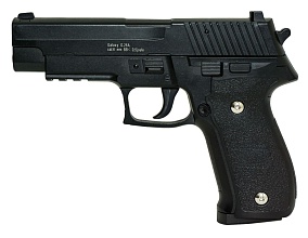 фото детально galaxy пистолет sig226 с глушителем и лцу, спринг (g26a) интернет-магазин "Планета страйкбола"