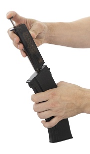 Магазин механический Cyma AK74 150 шаров пластик (c72)