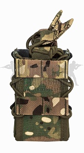 детальное фото Подсумок магазина АКМ 2шт. ССО Raid molle мультикам интернет-магазин "Планета страйкбола"