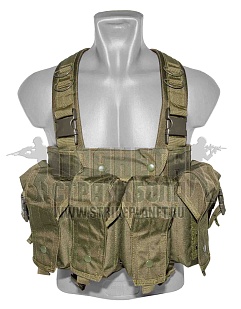 детальное фото Нагрудник Commando Chest олива (ws20107g) интернет-магазин "Планета страйкбола"