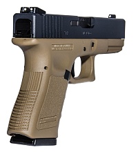 WE Пистолет Glock 23C gen.3, tan (gp620b-tan)