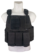 детальное фото для раздела Плитоносец Kingrin MBAV черный (ve-07-bk) (Б/У) интернет-магазин "Планета страйкбола»