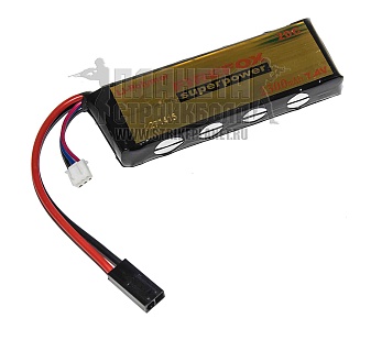 детальное фото для раздела Аккумулятор Firefox LiPo 7.4в, 2300мАч, 20C, блок интернет-магазин "Планета страйкбола»