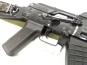 Автомат Cyma АКС-74У, 118 м/с, тюнинг, ремень (cm045a) (Б/У)