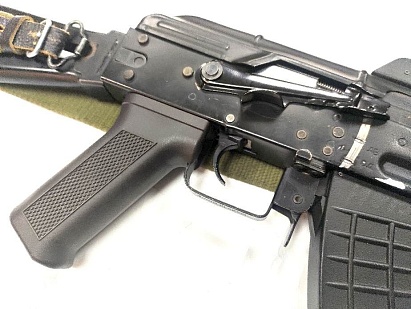 Автомат Cyma АКС-74У, 118 м/с, тюнинг, ремень (cm045a) (Б/У)