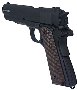 KJW Пистолет Colt M1911 A1, greengas (1911.GAS)