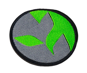 Нашивка Strike "Cyberpunk 2077. Корпорация Биотехника / Biotechnica" 70 мм