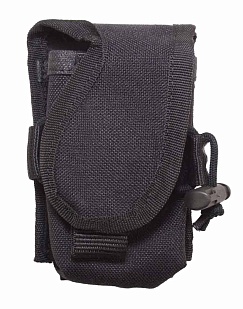 детальное фото Подсумок Strike под рацию, черный прайм интернет-магазин "Планета страйкбола"