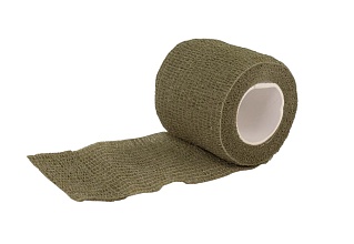 Лента маскировочная клейкая 50мм. 4,5м. олива (at-od-004)