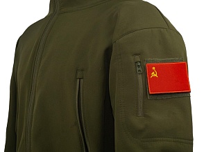 Нашивка Strike "Флаг СССР" 80х60мм, вышивка