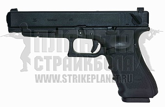 фото детально we пистолет glock 35 gen.4, greengas интернет-магазин "Планета страйкбола"