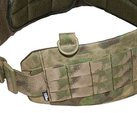 Варбелт Strike с карманом под противоосколочный пакет с КАП, размер XL, A-TACS Camo кордура