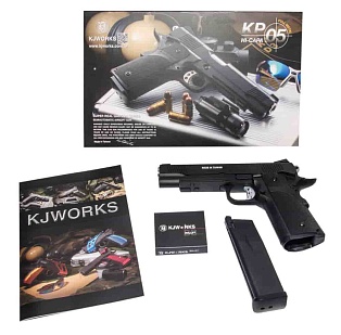 Пистолет KJW Colt M1911 Hi-Capa, greengas (kp-05.gas)