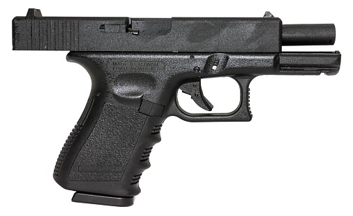 Пистолет KJW Glock 23 greengas (kj-g23mtl) kp-23