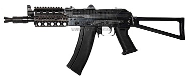 фото детально e&l модель автомата акс-74у, ris цевье gen1 (el-a104-b) интернет-магазин "Планета страйкбола"