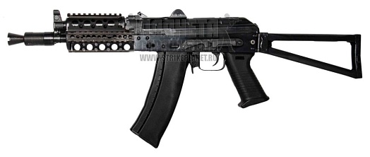 фото детально e&l модель автомата акс-74у, ris цевье gen1 (el-a104-b) интернет-магазин "Планета страйкбола"