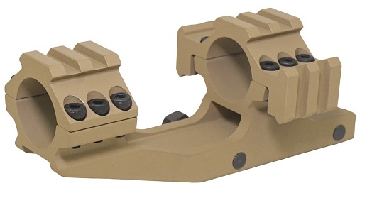 Крепление для оптики BigDragon 25.4mm One Piece Cantilever Scope Mount, tan (bd9019a)