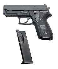 WE Пистолет Sig Sauer P229 Rail, Greengas (WE-F005A-BK-F229 R)