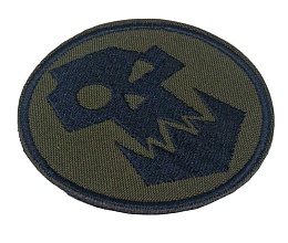 Нашивка Strike "Warhammer 40000 Орки", олива