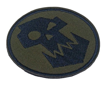 Нашивка Strike "Warhammer 40000 Орки", олива