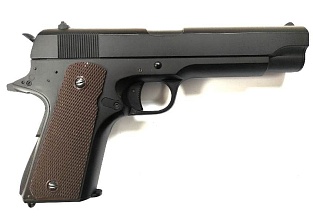 детальное фото для раздела Пистолет Cyma Colt M1911 (cm123), 60 м/с, электро, комплект (Б/У) интернет-магазин "Планета страйкбола»