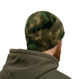 Шапка Strike Хелико-280 флис р-р 58, A-TACS FG Camo