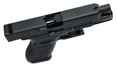 Пистолет WE Glock 19 Gen. 5, сменные накладки (we-g003vb-bk)