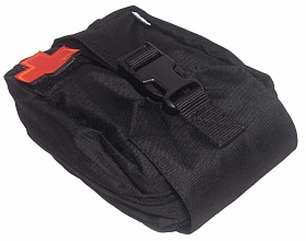 Аптечка Strike отрывная, черная