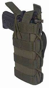 детальное фото Кобура для пистолета c ЛЦУ/фонарем Strike правая, олива интернет-магазин "Планета страйкбола"