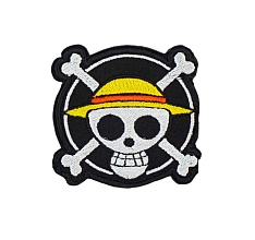 детальное фото для раздела Нашивка Strike "One Piece / Ван Пис. Веселый Роджер" (Уценка) интернет-магазин "Планета страйкбола»