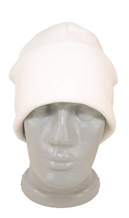 Шапка Strike Хелико-300 флис, размер 58, белая