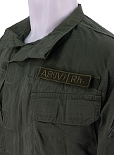 Нашивка Strike Группа крови AB (IV) Rh-, олива