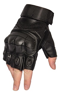 детальное фото Перчатки полпальца черные XL (ws27554b xl) интернет-магазин "Планета страйкбола"