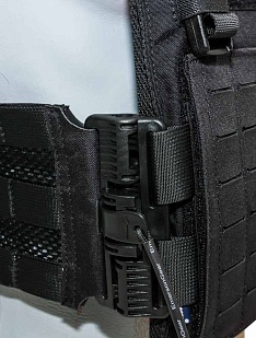 Плитоносец Emerson LVAC ASSAULT черный (EM7404BK)