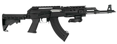 Автомат Cyma АК47 Tactical, тактический обвес (cm039c)