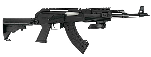 Автомат Cyma АК47 Tactical, тактический обвес (cm039c)