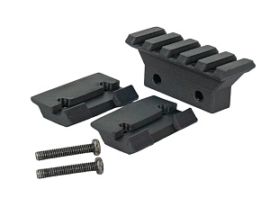 Планка picatinny Strike на АКС-74У 55мм, 3D печать пластик