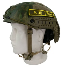 Нашивка Strike Группа крови A (II) Rh+, желтый олива