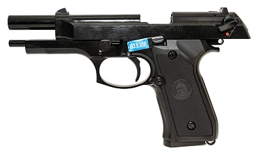 Пистолет WE Beretta M92 Gen. 2, greengas (we-m011-box-bk)