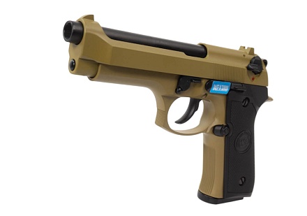 Пистолет WE Beretta M92FS greengas tan(gp301t)